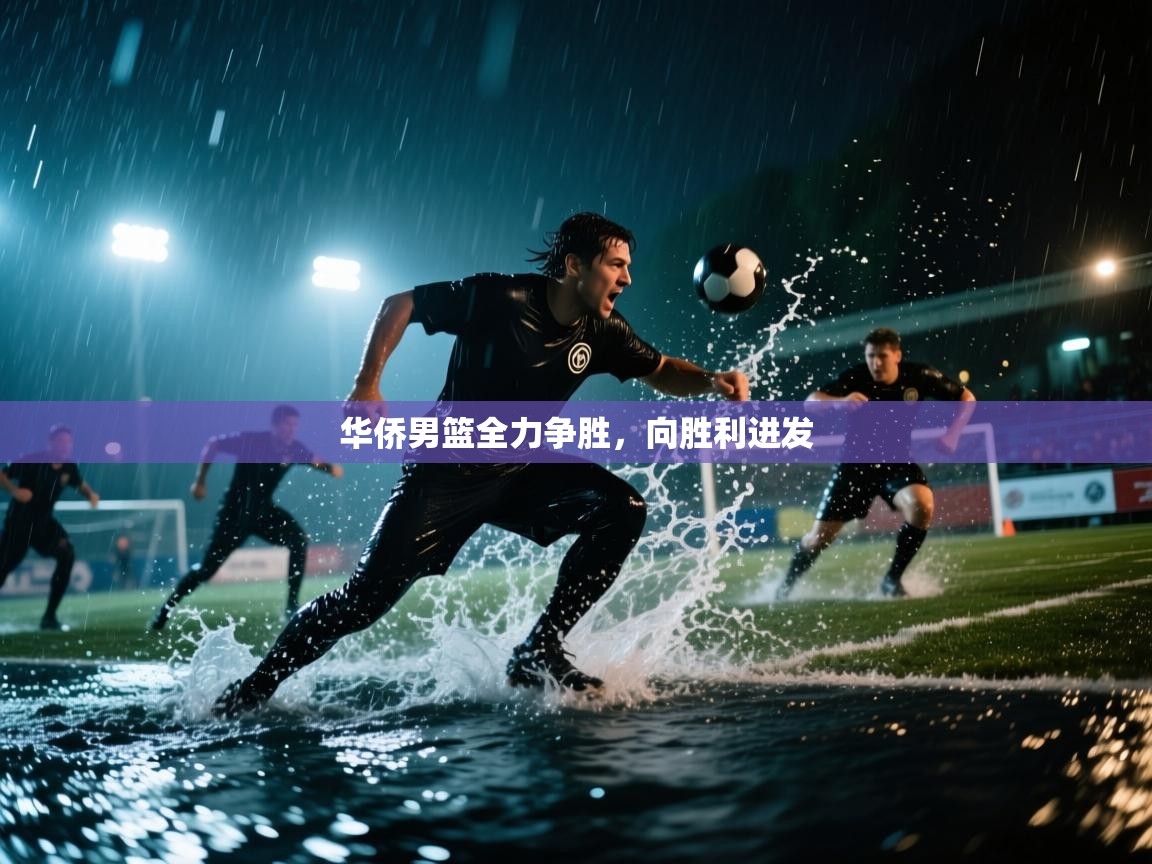 华侨男篮全力争胜，向胜利进发